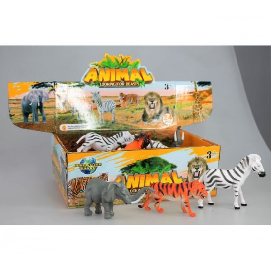 Display Box Of Wild Animals