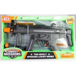 Machine Pistol With Silencer