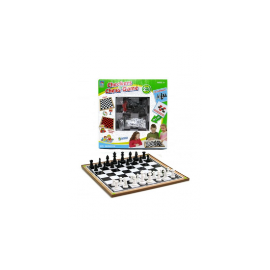 Checkers & Chess Board Game