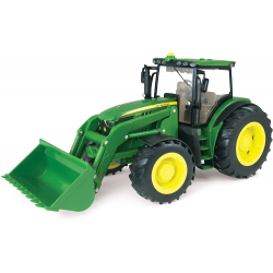 Farm Tractor With Scoop
