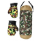 Camouflage Boxing Bag with Gloves