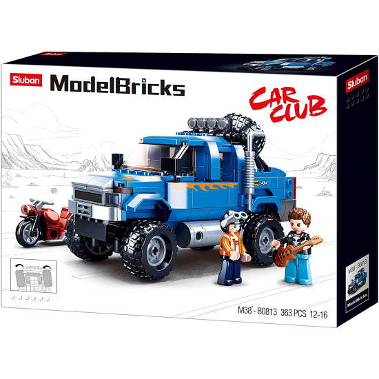 Model Bricks4wd Blue