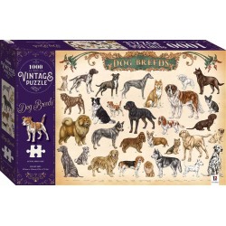 Vintage 1000Pce: Dog Breeds