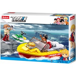 Surf Beach Patrol Rescue Boat