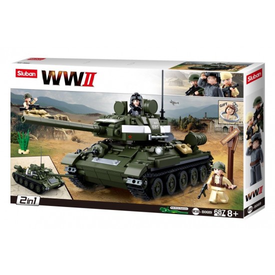 WW2 Tank T-34\85 687