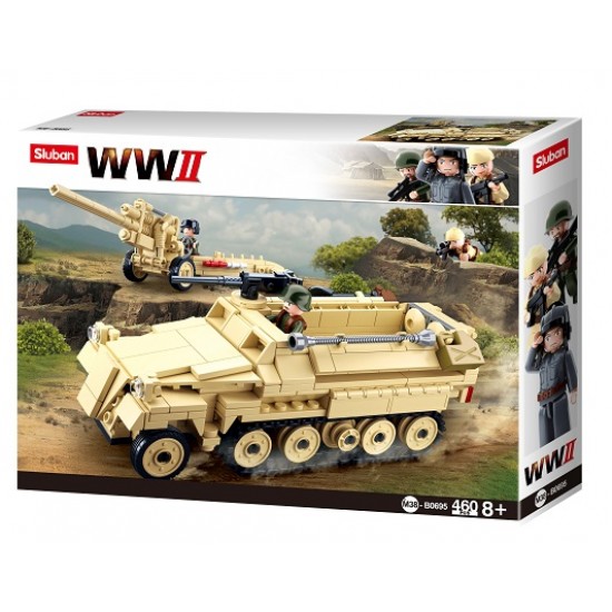 WW2 Half Track Sd.Kfz.251 K18