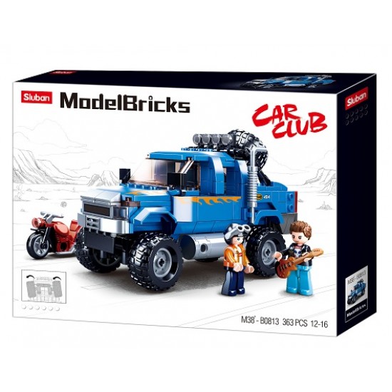 Model Bricks4wd Blue