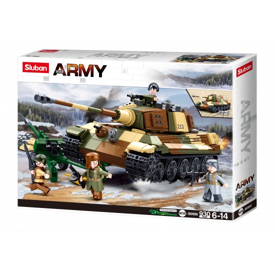 Army Battle Of Budapest - The King Tiger Heavy Tank